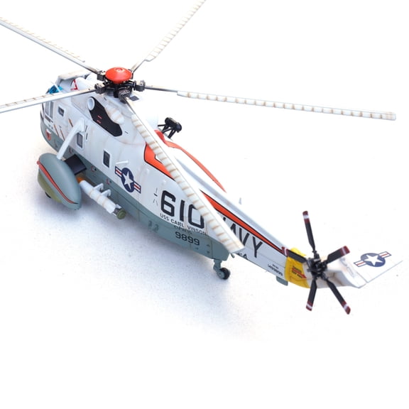 JIAHAOO 1:72 Die Cast SH-3H Sea King Helicopter Model Precise Detail For Aircraft Collection Enthusiast