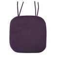 thumbnail image 2 of Memory Foam Honeycomb Non-Slip Chair Cushion Pad with Ties 2 Pack - Eggplant, 2 of 5