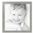 thumbnail image 2 of ArtToFrames 18" x 19" Classic Antique Silver Picture Frame, 18x19 inch Silver Wood Poster Frame (WOM-4926),  Pack, 2 of 7