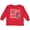 Red, variant on Inktastic Ovarian Cancer- Together We Will Win Boys or Girls Long Sleeve Toddler T-Shirt