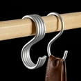 thumbnail image 2 of Safety Buckle S Shaped Hooks Easy Installation Hanger Hooks for Pots Pans Plants Bags Cups, 2 of 4