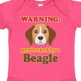 thumbnail image 4 of Inktastic Beagle Dog Protected by Boys or Girls Baby Bodysuit, 4 of 5