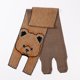 thumbnail image 1 of Bufanda de invierno para padres e hijos, gorro con orejas de oso animal tridimensional bonito, Sudadera con capucha de felpa cálida, cicatriz LingWen 9024715515452, 1 of 1