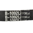 thumbnail image 4 of Cinturones de transmisión de goma negra Uxcell B1092/B43 Drive V Belt Inner Girth 1 pieza, 4 of 5