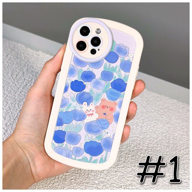 xiaomi 11 4G 5G 9 8 Note10 Lite Pro Redmi 10C Note11 Note10s Note9 Note8 Note7 Note6 9T 9 9A 9C 8 7 A3 Note 10 9 8 7 6 POCO M3 X3 Ojo Grande Flores Rosas Estuche Suave soft case