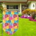 thumbnail image 3 of Wukai Colorful Wool Balls Print Garden Flag 12.5x18 Inch Double Sided Sun-resistant Rain-resistant, Wrinkle-resistant Colorfast(Only Flag), 3 of 7