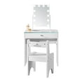 thumbnail image 3 of Impressions Vanity Slaystation Little Princess Vanity Set, Dressing Table with Mirror and Chair (White), 3 of 5