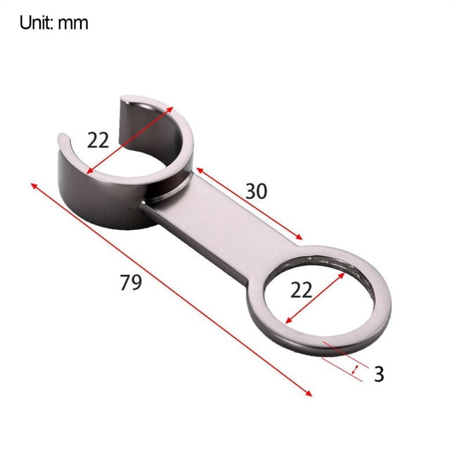 Bidet Sprayer Holder Toilet Bathroom Attachment Hanging Bracket for Shower