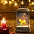 thumbnail image 3 of Uuiauoio Battery Operated LED Christmas Lantern with Swirling Water Effect for Festive Home Decor and Holiday Ambiance, 3 of 7