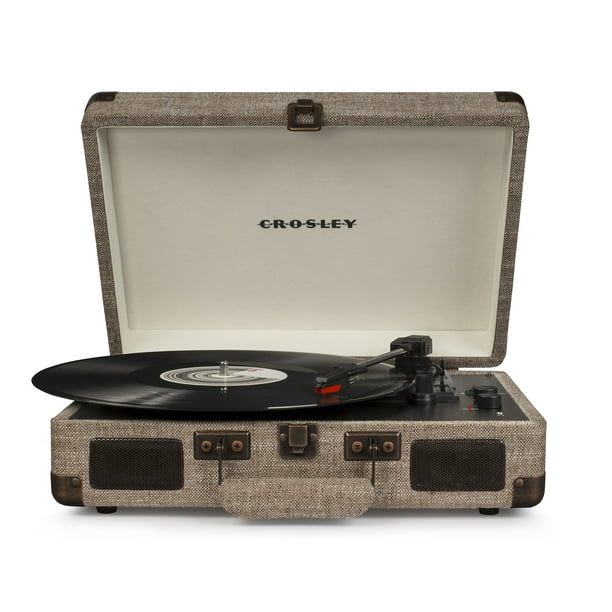 Crosley Cruiser Deluxe Stereo Turntable Havana Cr8005d Ha Walmart Com Walmart Com