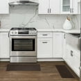 thumbnail image 6 of Chef Gear Marni Wellness Kitchen Mat 2 pc Set, Mocha, 17.5" x 48" and 17.5" x 28", 6 of 9