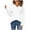 White-Sweater, variant on Qetyuw Crochet Knitted Sweaters for Women Casual Loose Fit V Neck Jumpers Solid Color Chunky Long Sleeve Pullover Sweater
