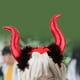 thumbnail image 4 of Diadema de cuerno Divertido Hugo para cosplay Fiesta de Disfraces Adultos Navidad rojo, 4 of 8