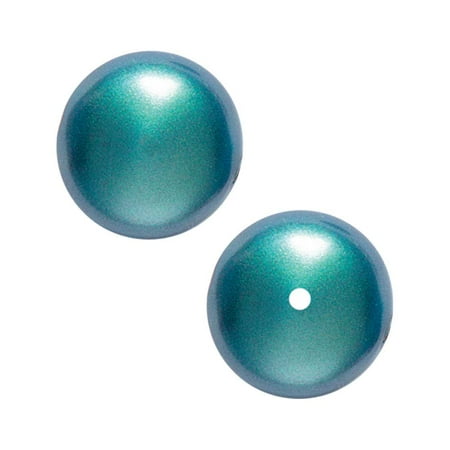 Iridescent Crystal - Swarovski Crystal, #5810 Round Faux Pearl Beads 3mm, 50 Pieces, Iridescent Tahitian Look