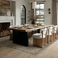 thumbnail image 3 of BERTHMEER 6'x9' Washable Area Rugs for Living Room Bedroom Kitchen Rugs Non Slip Brown Vintage Traditional Dorm Office Dining Room Farmhouse Oriental Distressed Rugs, 3 of 8