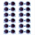 thumbnail image 2 of Round Flower Sunglasses Kids Daisy Sunglasses Blue, 2 of 5