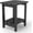 Black, variant on Ayaya 2-Tier Adirondack Side Table, 17" Solid Wood Square End Table, Outdoor Patio Table for Living Room, Porch, Poolside – Weather Resistant Black