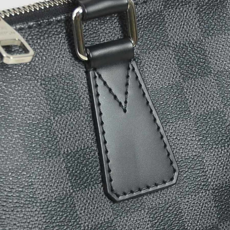 Authenticated Used Louis Vuitton Handbag Shoulder Bag 2Way Business Damier  Graphite Porte Document Jour PDJ Canvas Men's N48224 
