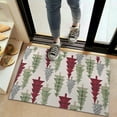 thumbnail image 2 of Multicolor Christmas Tree Pattern Door Rugs,Washable Non Slip Door Mats Indoor,Decorative Door Mats,Entry Mat Indoor for Entrance,Bedroom,Kitchen,Bathroom,20"x32", 2 of 6