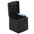 thumbnail image 4 of Camera Battery Charger, Store 3 Batteries Skidproof 2 In 1 Function Triple Storage Charging Box Charging Indicator  For Go Hero 9 10 Camera, 4 of 8