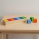 thumbnail image 1 of predolo Bloques de Construcción Geométricos de Colores Educativo Juego de Bloques de Madera Arcoíris Fomenta el Creatividad para Preescolar, Guardería, 1 of 9