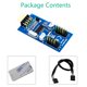 thumbnail image 5 of Adaptador de conector de Cable profesional adaptador de Cable de extensión Kuymtek de placa base de 1 macho a 2 hembra con junta EVA negra, 5 of 6