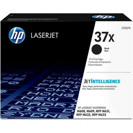 UPC: 0889899204214 | HP 37X (CF237X) Toner Cartridge  Black High Yield