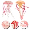 thumbnail image 4 of GOOHOCHY 2pcs Desktop Jellyfish Sea Decors Toys Decorative Jellyfish Modelos de medusas decorativas, 4 of 8