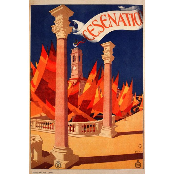 art nouveau travel poster