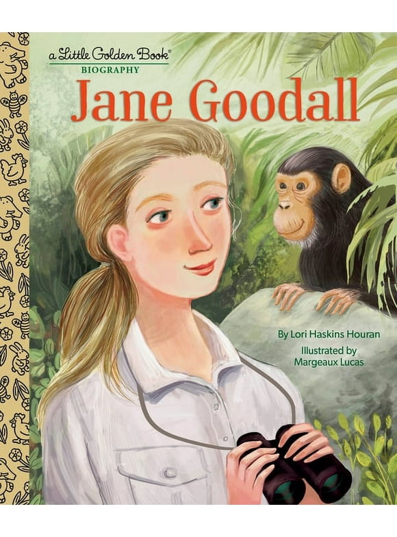 Little Golden Book: Jane Goodall: A Little Golden Book Biography (Hardcover)