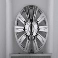 thumbnail image 3 of 13" Silver Hubcaps/Wheel Covers for Most Cars,Set of 4 Snap on Car Truck SUV Hub Cap,ABS Material, 3 of 5