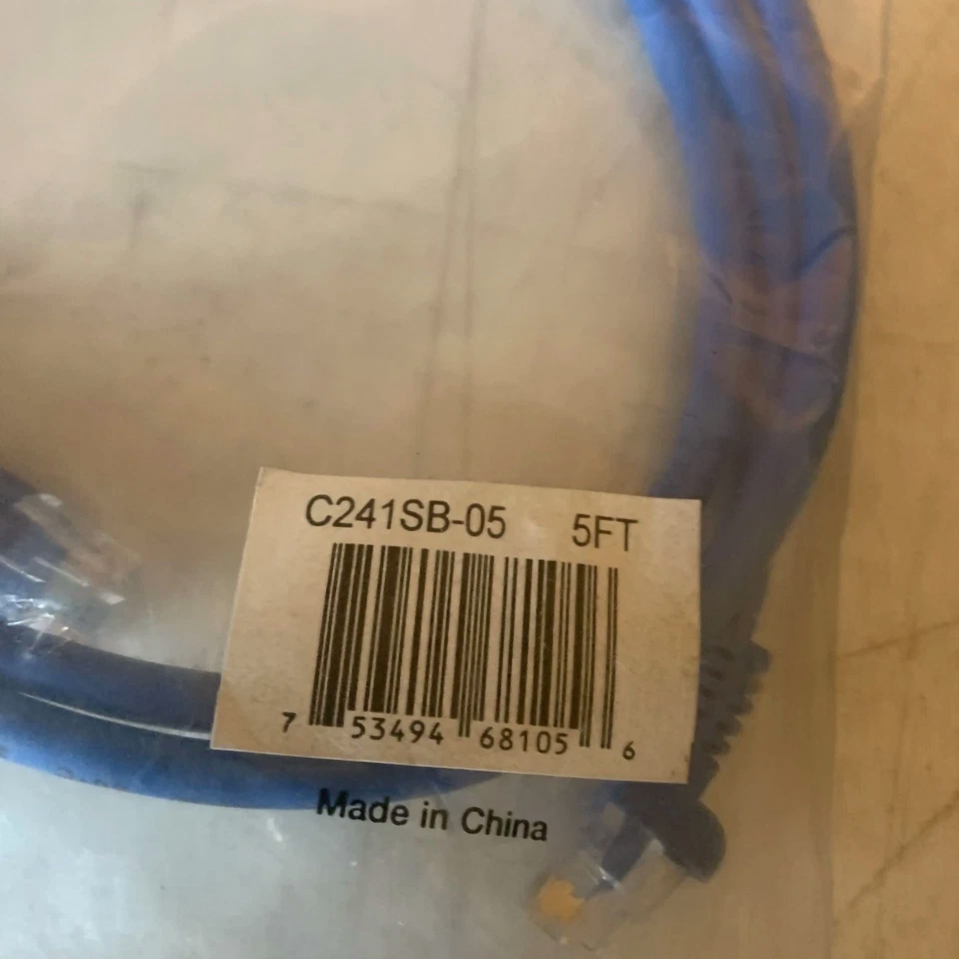 PRIME - Blue 5Ft Cat.5E Ethernet Patch Cable 4 Pair Utp - 24 Awg (Wyz)