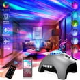 thumbnail image 1 of Star Projector Galaxy Light Projector for Bedroom Bluetooth Music Speaker Aurora Light Projector Ocean Wave Projector Star Projector Night Light with Remote Control for Kids Adults Party, 1 of 5
