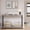 Gray, variant on 40" Farmhouse Console Table, Slatted 2-Tier Entryway Table with Storage Shelf, Grey Sofa Table for Living Room, Hallway, or Foyer, Grey