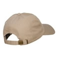 thumbnail image 4 of Mini Pretzel Embroidered Unstructured Cap - Khaki OSFM, 4 of 5