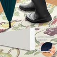 thumbnail image 2 of Yayeee Doormat for Inside 20"x32" Absorbent Low-Profile Washable Non-Slip Rubber Backed Entryway Rug, Purple Birds Teapots, 2 of 8
