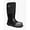 Black, variant on Bogs Men's Forge Steel Toe Waterproof Rubber Work Rain Boots * BLACK