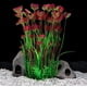 thumbnail image 1 of Plantas de Acuario Grandes Plantas de pecera de plástico Artificial Adorno de decoración para Peces Rojo ER, 1 of 5
