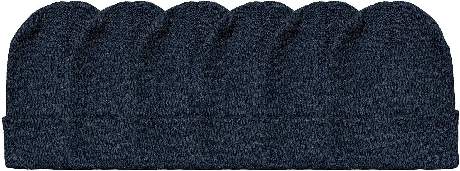 Yacht & Smith Mens Womens Warm Winter Hats in Assorted Colors, Mens Womens Unisex (Black)