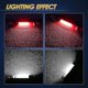thumbnail image 3 of Luz Led Universal Para Montaje En Barra Antivuelco Con Interruptor Compatible Con Atv, Blanco/Rojo, 3 of 4