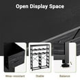 thumbnail image 6 of NEILA 16 Drawers Dresser with Sturdy Metal Frame and Wood Tabletop - Ideal for Bedroom, Hallway, and Entryway Organization, Black, 6 of 7