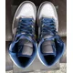 thumbnail image 5 of Ni - ke Ni - ke Air Jordan 1 Mid Cement Grey True Blue Men AJ1 Size 10 Shoes DQ8426-014, 5 of 5