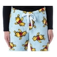 thumbnail image 4 of Disney Women's Winnie The Pooh Sketch Toss Print Loungewear Pajama Pants with Drawstring and Elastic Waistband, 4 of 5