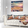 thumbnail image 2 of Designart Amazing Autumn Landscape in Hills - Landscape Printed Throw Pillow - 16x16, 2 of 4