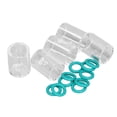 thumbnail image 2 of Juego de vasos de vidrio para soldadura con junta tórica, 5 uds., 10 Uds., para consumibles de soldadura WP 9 20 25 17 18 26, 2 of 9