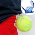 thumbnail image 1 of Clip de pelota de tenis Macarena Titular de equipos de entrenamiento azul, 1 of 8