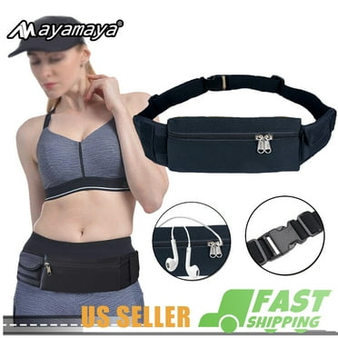 Ayamaya Running Waist Bag Fanny Pack /Neoprene Hip Pack Pouch for iPhone,Samsung