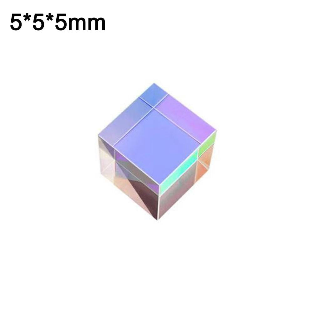 Creative Optical Glass X-cube Dichroic Cubes Prism RGB Combiner Splitter Gift 
