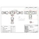 thumbnail image 3 of Terminal de adaptador eléctrico de jardín de 3 vías, 3 pines, resistente al agua, tornillo de cable sellado, conector de caja de conexiones, funda en forma de T para luz LED (negro), 3 of 5