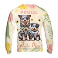 thumbnail image 2 of Happy Mother's Day Proud Heeler Mom Australian Cattle Dog All Over Print 3D Sweatshirt Unisex Merch Heeler Lover Gifts - 03003, 2 of 6